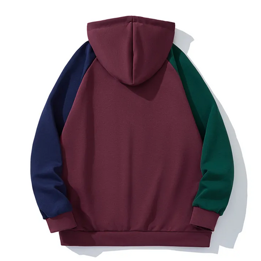 Polera Hombre Yansus Multicolor Vino Beige Verde Azul