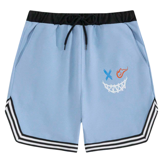 Short Hombre Yansus Celeste Cara