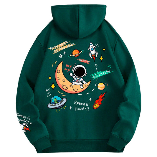 Polera Hombre Yansus Astronauta Luna