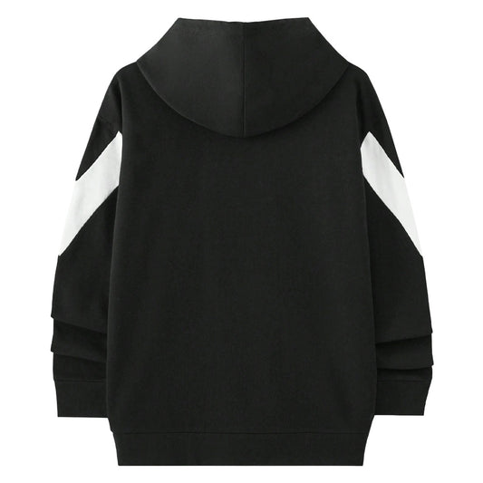 Polera Hombre Yansus Negro Capucha