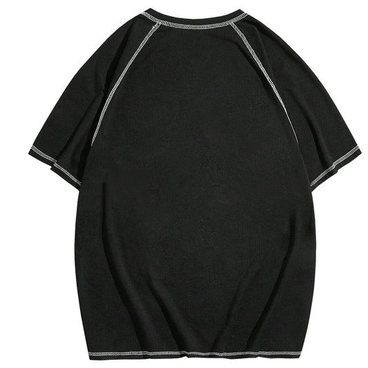 Polo Oversize Hombre Yansus Estampado Estrella