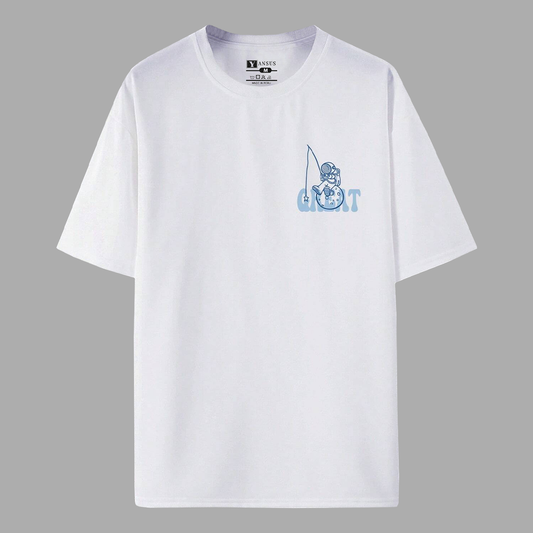 Polo Hombre Yansus Negro Estampado Great