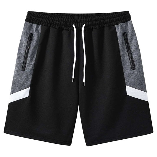 Short Hombre Yansus Algodon Tricolor Negro