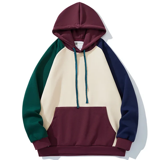 Polera Hombre Yansus Multicolor Vino Beige Verde Azul