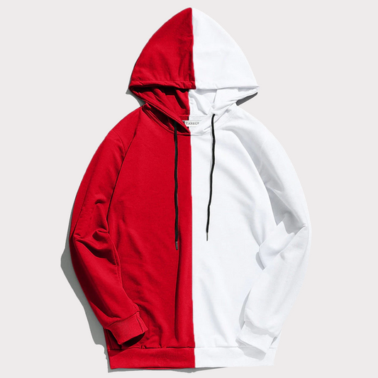 Polera Hombre Yansus Bicolor Vertical
