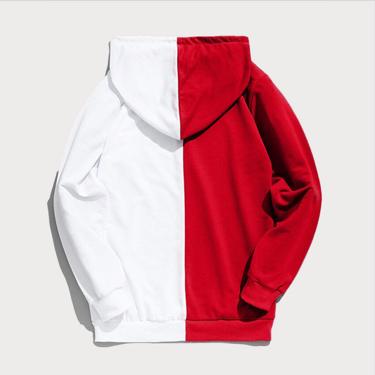 Polera Hombre Yansus Bicolor Vertical