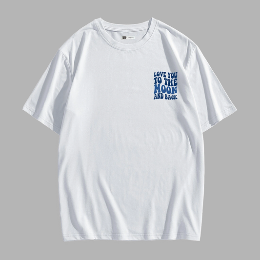 Polo Hombre Yansus Blanco Love You To The Moon And Back