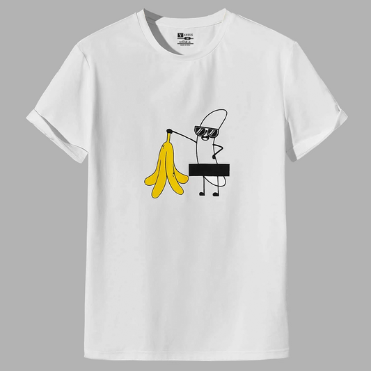 Polo Hombre Yansus Estampado Plátano
