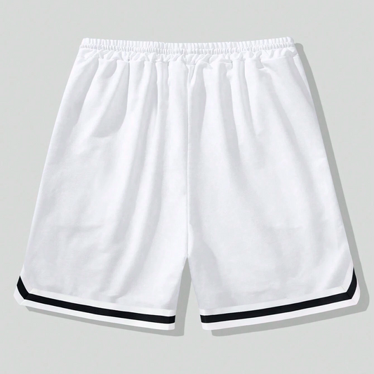 Short Hombre Yansus Blanco Estampado Side