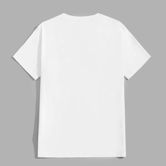 Polo Hombre Yansus Blanco Estampado Piña