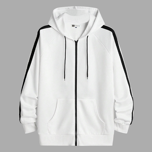 Polera Hombre Yansus Blanco Rayas