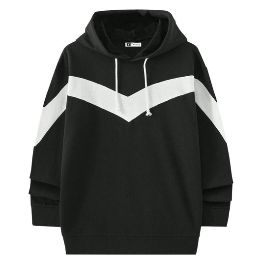 Polera Hombre Yansus Negro Capucha