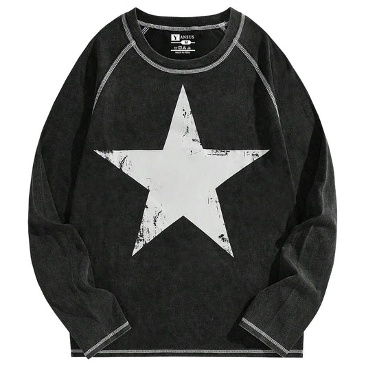 Polo Manga Larga Hombre Yansus Estrella