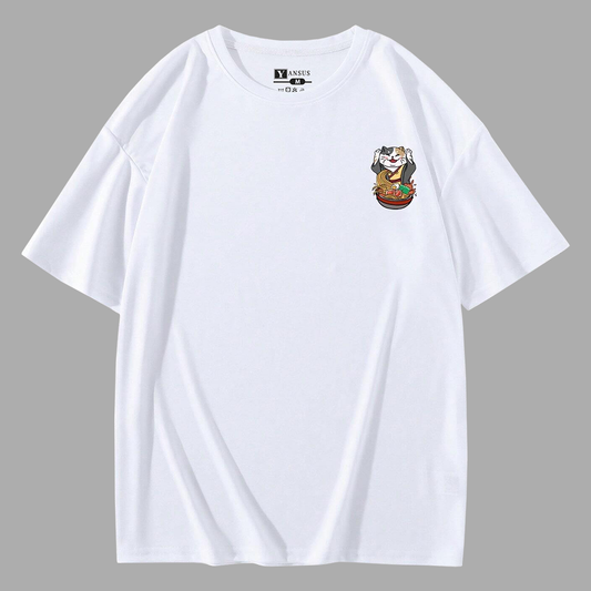 Polo Hombre Yansus Estampado Gato Ramen II