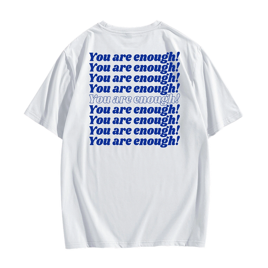 Polo Hombre Yansus Blanco You Are Enough!