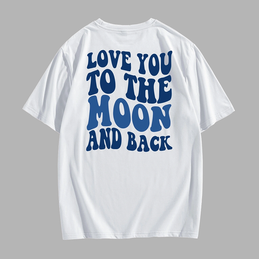 Polo Hombre Yansus Blanco Love You To The Moon And Back