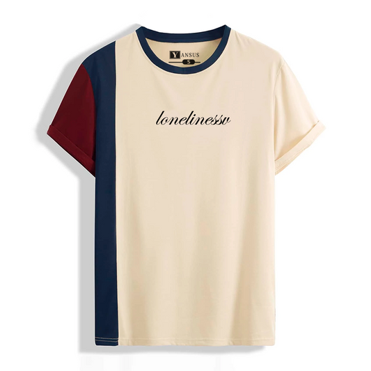 Polo Hombre Yansus Tricolor Loneliness